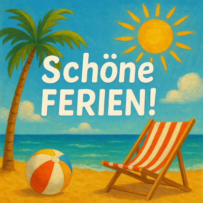 Schöne Sommerferien!