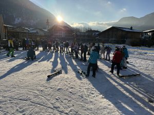 Skilehrfahrt – Tag 1